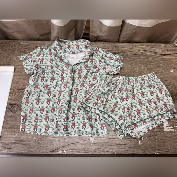 Roller Rabbit- Holiday Monkey- Size small - Picture 2 of 6